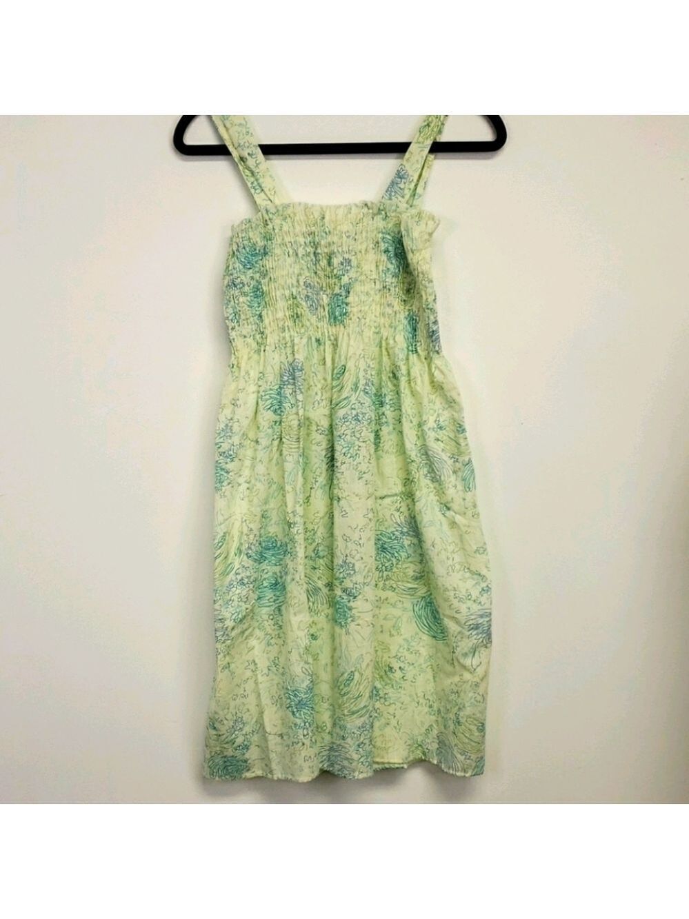 Vintage Stardust Cotton Sundress Sheared Bodice